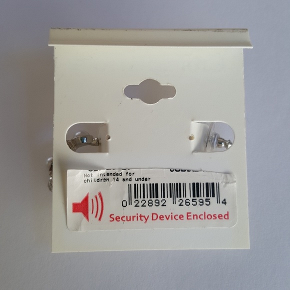 NWT Croft & Barrow Faux Pearl & Crystal Earrings - Picture 7 of 7